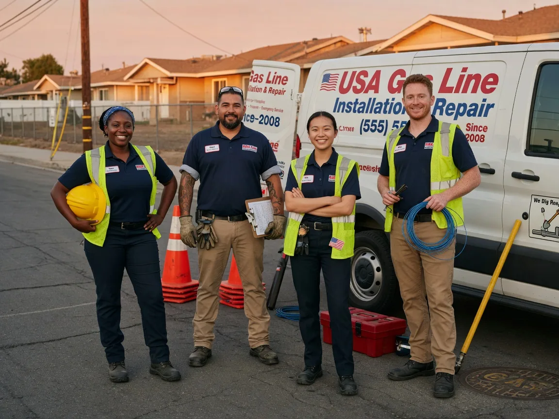 Gas Line Installation company in Macomb, OK